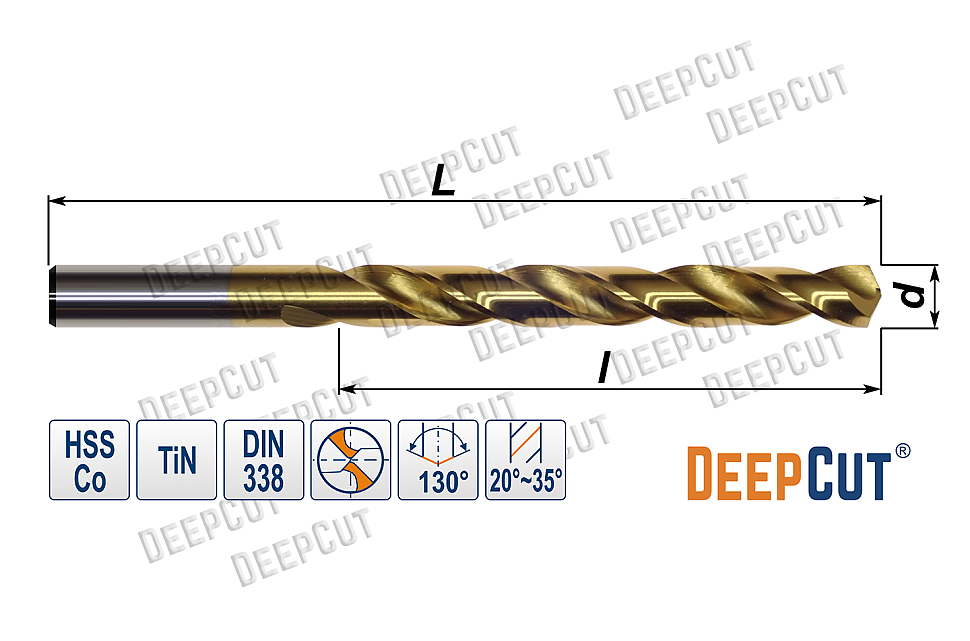 Сверло по металлу диам. 1.2 мм HSS-Co TiN с ц/х Сверло по металлу диам. 1.2 мм HSS-Co TiN с ц/х - Сверло по металлу диам. 1.2 мм HSS-Co TiN с ц/х