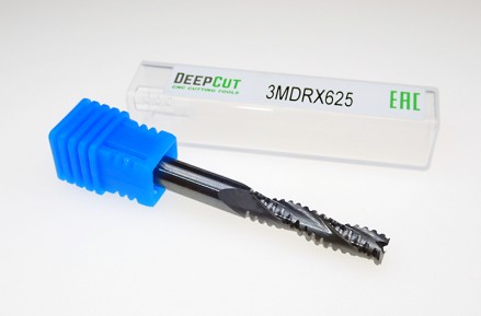 Фреза спиральная трехзаходная со стружколомом Deepcut 3MDRX625 твердосплавная - Фреза спиральная трехзаходная со стружколомом Deepcut 3MDRX625 твердосплавная