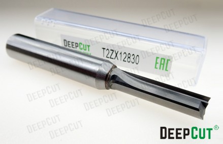 Фреза TCT прямая с 2-мя ножами Deepcut T2ZX12830 твердосплавная - Фреза TCT прямая с 2-мя ножами Deepcut T2ZX12830 твердосплавная